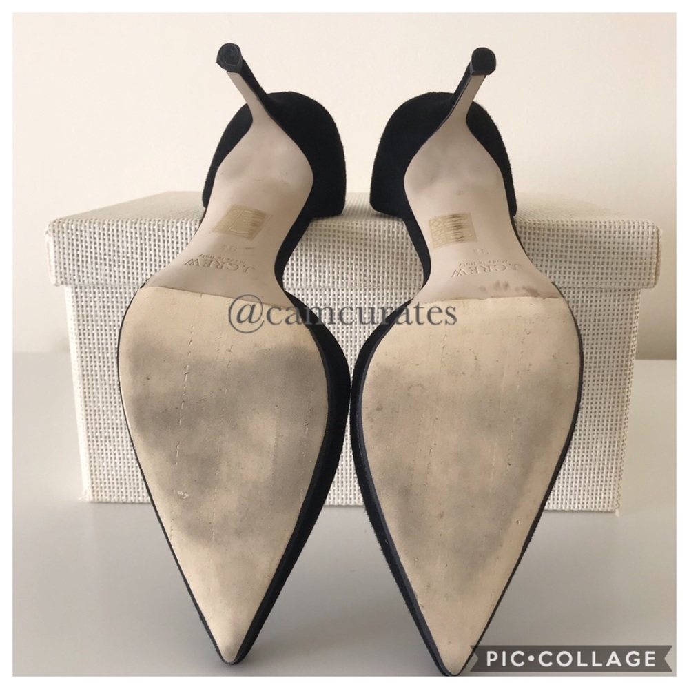 J. Crew Elsie Suede d'Orsay Pumps - Picture 5 of 7